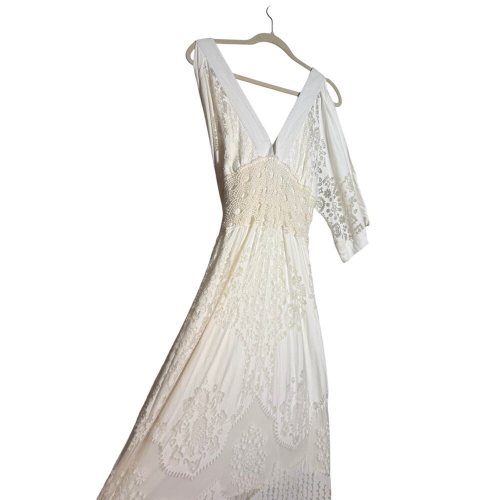 Farm Rio Solana Cold Shoulder Dress Sz. M - Picture 7 of 9